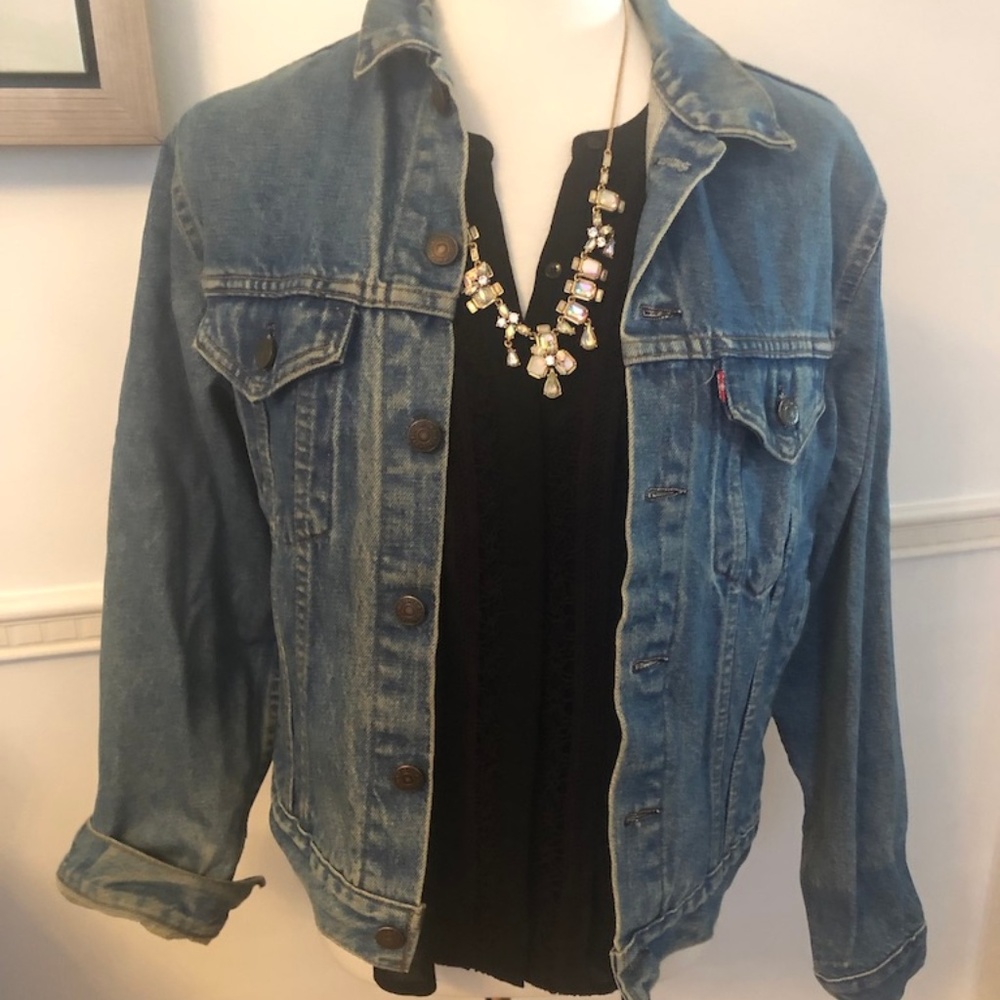 Vintage (1987) Original Levi's Trucker Jean Jacket